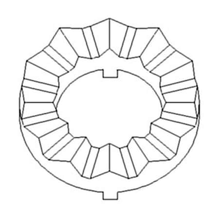 Aftermarket Slip Clutch Tooth Ring Fits John Deere Combine 3300 4400 4420 6600 Plus Z699H